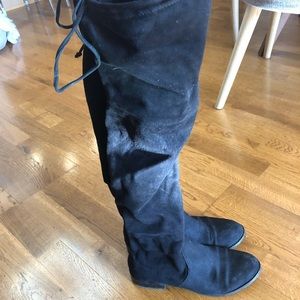 Women’s Black Suede OTK Steve Madden Boots
